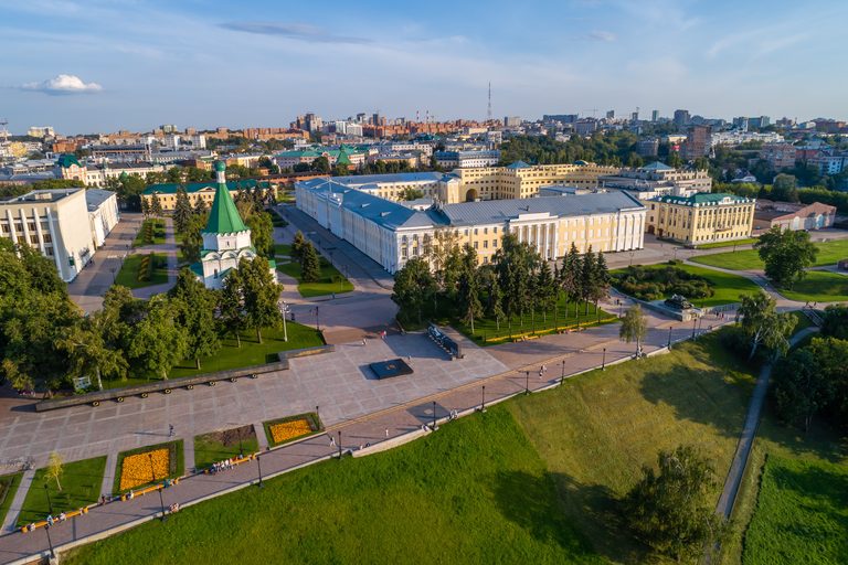 В Нижний Новгород на один день (Кремль, Вознесенский Печерский мужской монастырь, прогулка по канатной дороге)