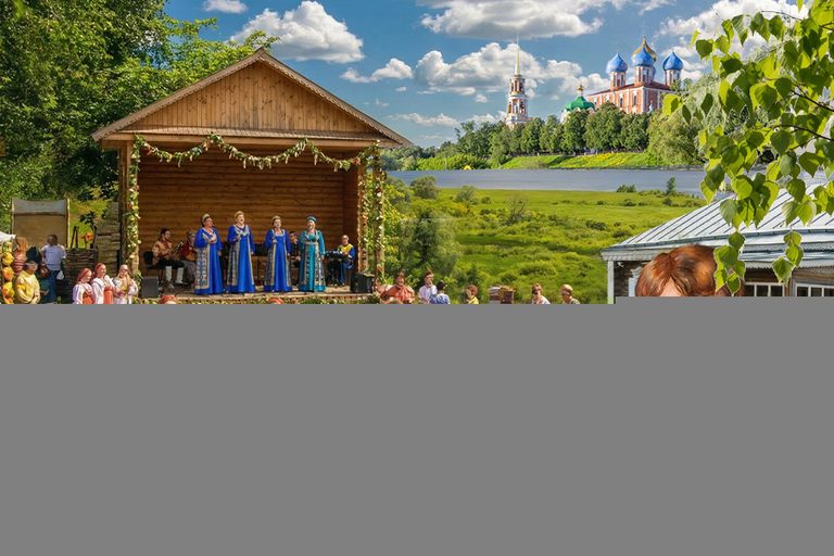Есенинский праздник поэзии в Константиново и Рязань за 1 день